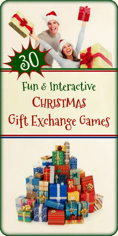 game ideas for christmas gift exchange